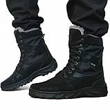 Чоловічі черевики прошиті чорні зимові берці (Сгб-22т), фото 4