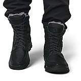 Чоловічі черевики прошиті чорні зимові берці (Сгб-22т), фото 6