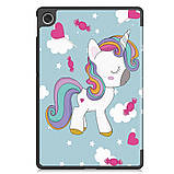 Чохол Ultra Slim Lenovo Tab TB311FU TB311XU 10.1" принт Unicorn, фото 3