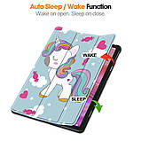 Чохол Ultra Slim Lenovo Tab TB311FU TB311XU 10.1" принт Unicorn, фото 5