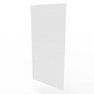 Перфорований лист для інструментів пофарбований 100х200, комірка 10х10 (S-1 мм) білий