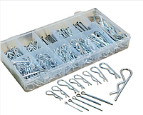 Набір шплінтів Cotter Pin + Hairpin (тип R) — 300 шт. /12 розмірів, фото 3