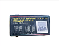 Набір шплінтів Cotter Pin + Hairpin (тип R) — 300 шт. /12 розмірів, фото 4