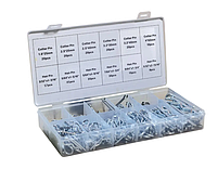 Набір шплінтів Cotter Pin + Hairpin (тип R) — 300 шт. /12 розмірів, фото 5