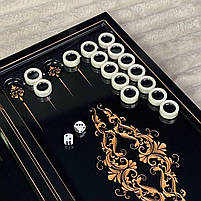 Нарди дерев'яні ручної роботи Лабіринт 50×23 см подарункові, фото 9