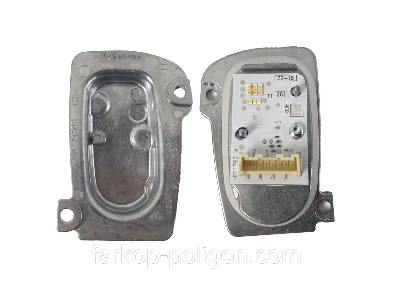 Блок управління  модуль денного освітлення фари RH на AUDI A3 8V 2016-2020 року, фото 1