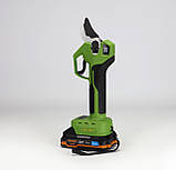 Безщітковий акумуляторний секатор Procraft ES32Li з екраном (35 мм, 20В, 2 Аг, 1 Акб, кейс) Садовий секатор Прокрафт, фото 4