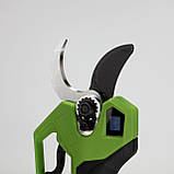 Безщітковий акумуляторний секатор Procraft ES32Li з екраном (35 мм, 20В, 2 Аг, 1 Акб, кейс) Садовий секатор Прокрафт, фото 5