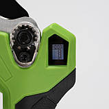 Безщітковий акумуляторний секатор Procraft ES32Li з екраном (35 мм, 20В, 2 Аг, 1 Акб, кейс) Садовий секатор Прокрафт, фото 6