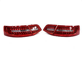 Задні ліхтарі  рестайлінг ( Європа ) Стопи на AUDI A6 C6 2004-2011 року