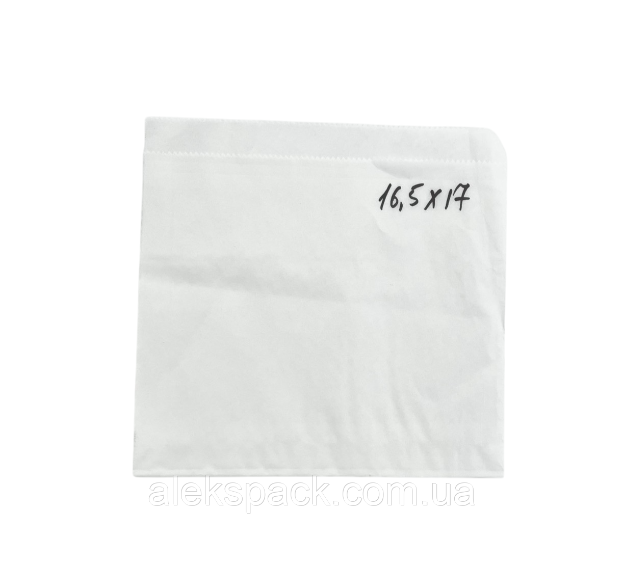 Кутик паперовий 16,5*17 білий 100/1000 ящ, фото 1