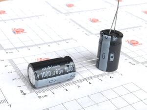 Конденсатор Nichicon 1000uF 63V 1000мкФ 63В