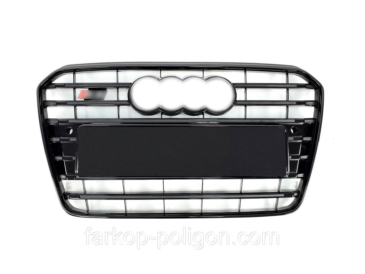 Решітка радіатора Full Black ( в стилі S5 ) на AUDI A5 8T 2011-2016 року, фото 1