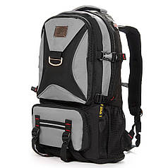 Рюкзак туристичний міський нейлон Royal Mountain 7916 сірий 32х60х25 см