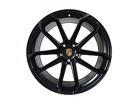 R22 Satin Black ( різноширокі ) Диски на Porsche Cayenne 958 2010-2014 року