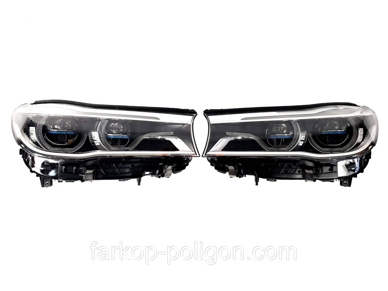 Передні фари Laser ( оригінал Б/В ) на BMW 7 Series G11 / G12 2015-2019 року, фото 1