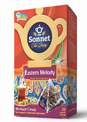 Чай чорний Sonnet Eastern Melody з чебрецем 20 пірамідок