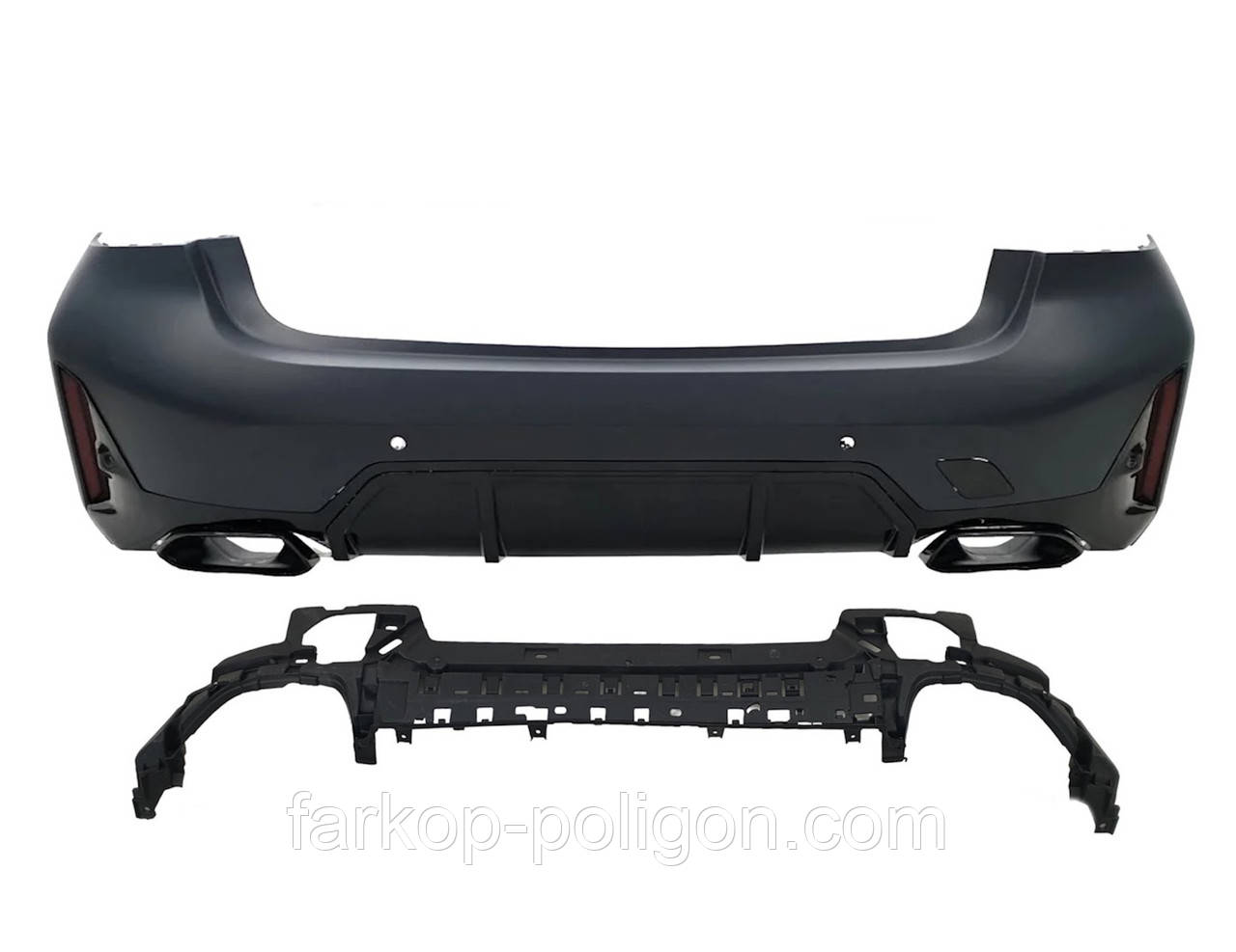 Задній бампер  ( M-Paket ) на BMW 3 Series G20 / G21 2022-2024 року, фото 1