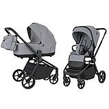 Коляска універсальна CARRELLO Epica CRL-8510 (2in1) Silver Grey Сіра, фото 3
