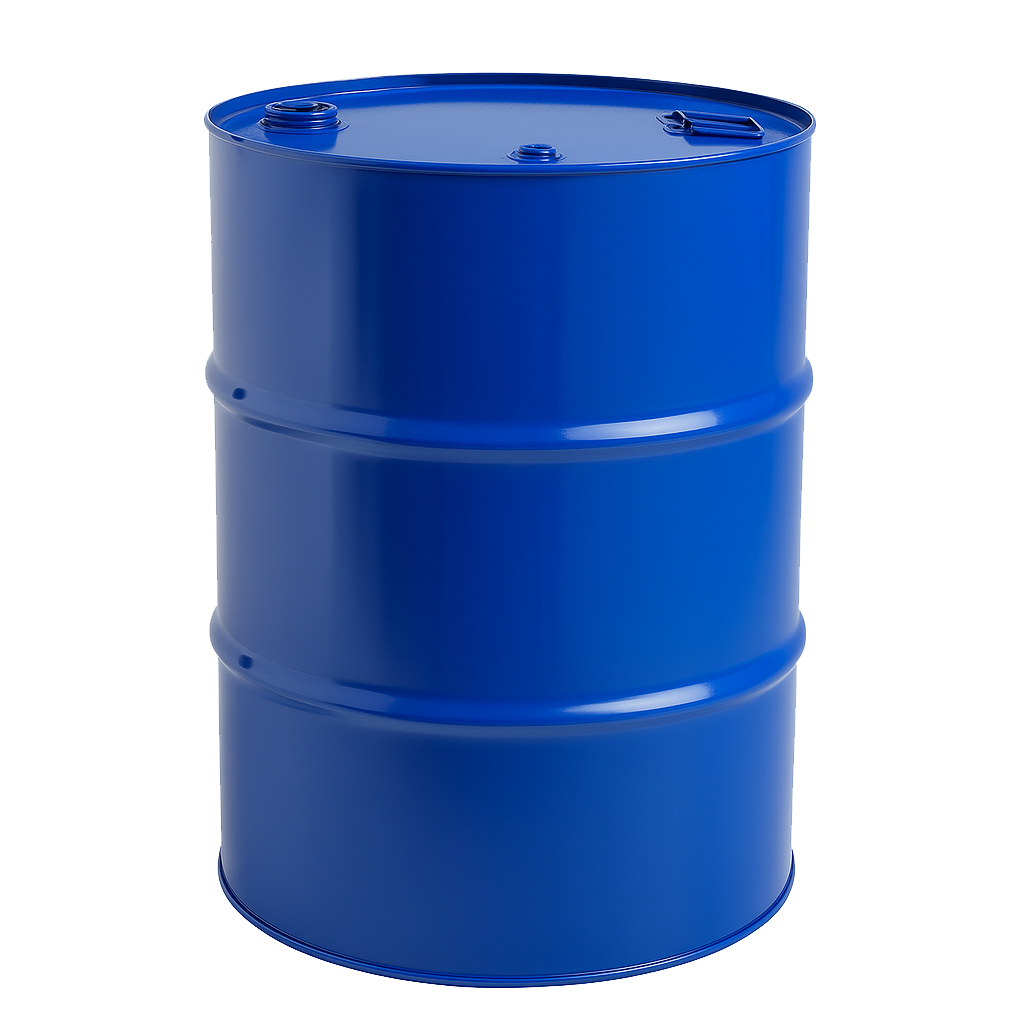 Бочка металева 50 літрів (з вузькою горловиною), фото 1