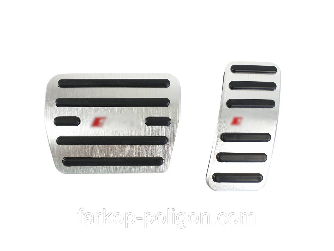 Накладки на педалі  АКПП S-Line на AUDI A3 8V 2012-2016 року, фото 1