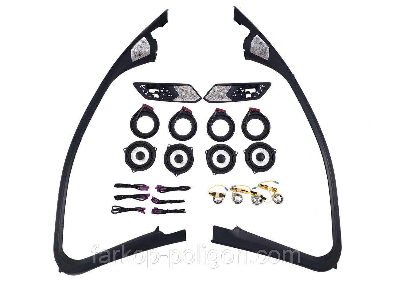 Сітки на динаміки  ( Bowers & Wilkins ) на BMW 3 Series G20 / G21 2018-2022 року, фото 1