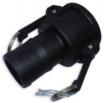 KAMLOK Тип C - штуцер під шланг 3/4"- поліпропілен, CGC075A/PP SHO