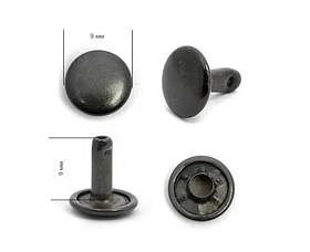 Хольнітен 9мм двосторонній нержавійка Туреччина колір оксид (100 шт у пакованні)