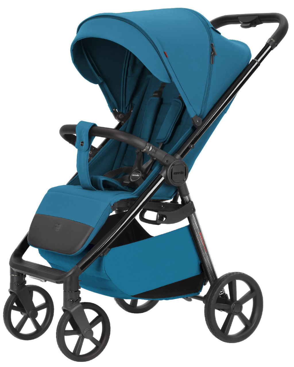 Коляска прогулянкова дитяча CARRELLO Bravo Carbon CRL-5530 Azure Blue Синя
