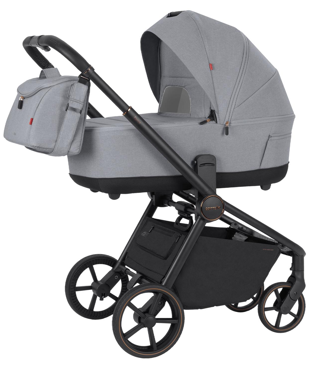 Коляска універсальна CARRELLO Epica CRL-8510 (2in1) Silver Grey Сіра