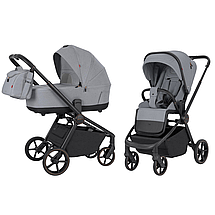 Коляска універсальна CARRELLO Epica CRL-8510 (2in1) Silver Grey Сіра, фото 2