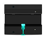 Автомат введення резерву АВР Tomzn TOQ52 2P 125A 220V однофазний автоматичний перемикач з LED DIN рейка 95x128x64 мм, фото 3