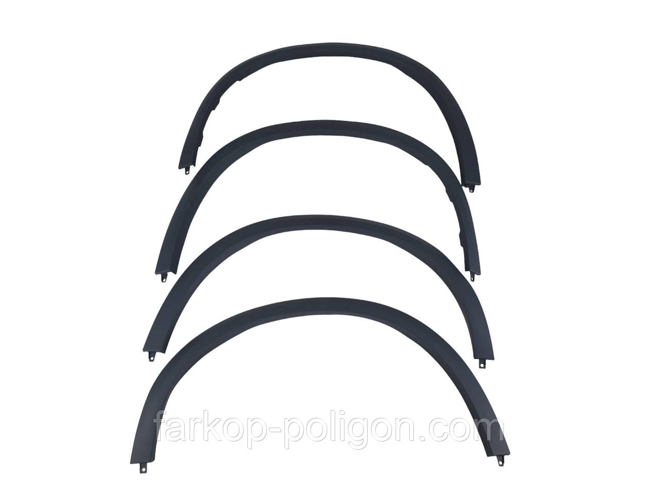 Розширювачі арок  ( під покрас / грунт ) на BMW X5 G05 2018-2022 року, фото 1