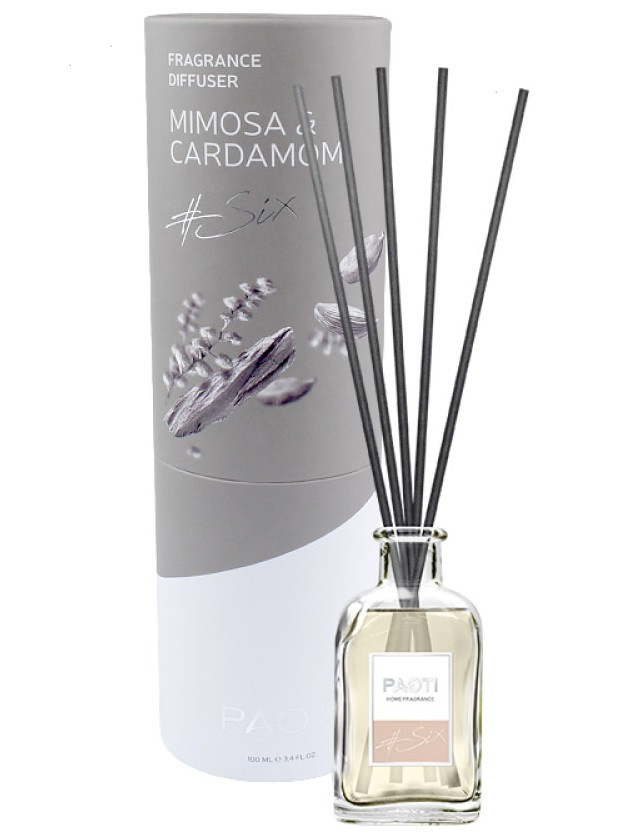Аромадифузор Paoti Six Mimosa & Cardamom 100 мл, фото 1
