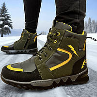 36, 37 р.  Підліткові черевики для хлопчиків на хутрі (Сгд-5-3)