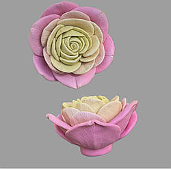 Силіконовий молд для зефіру, шоколаду та ін. "Троянда №26"