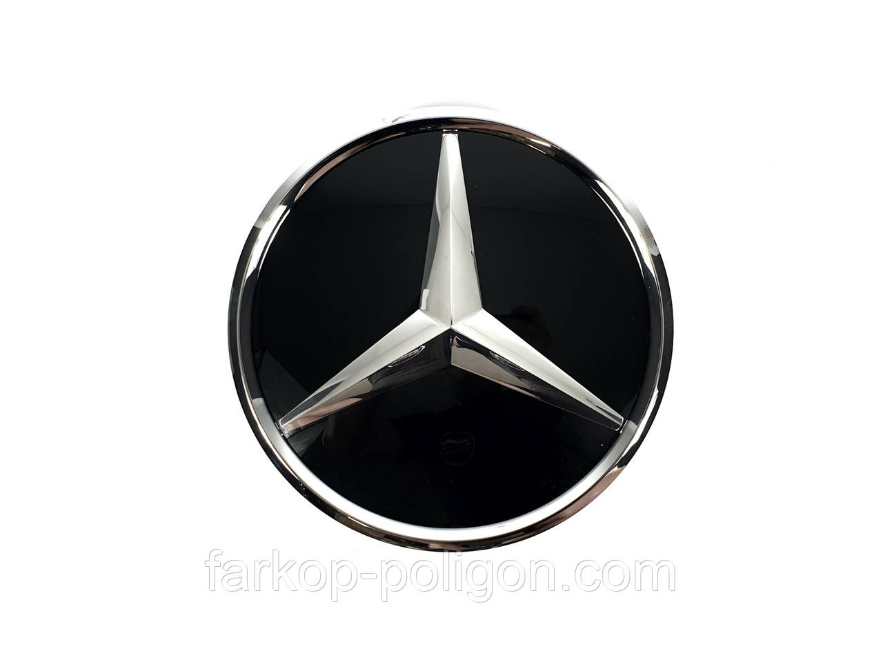 Логотипи Chrome  скляний ( муляж дистроніка ) на Mercedes-Benz GLS-Class X166 2015-2019 року, фото 1