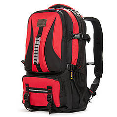 Рюкзак туристичний на 38 літрів чоловічий похідний великий нейлон червоний Royal Mountain 7915 32*60*20 см