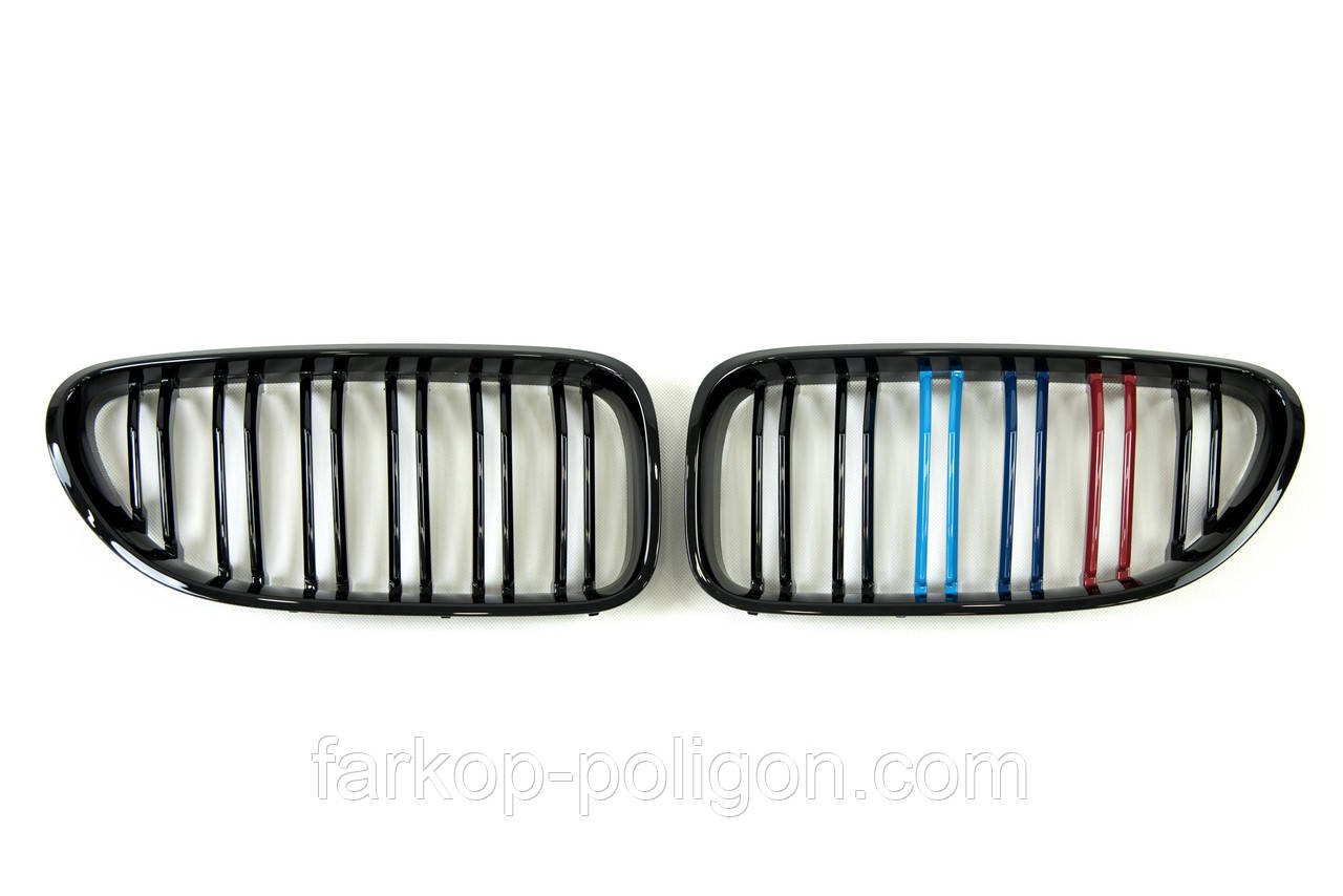 Ніздрі M-color ( Подвійні M-Look ) на BMW 6 Series F06 / F12 / F13 2012-2017 року, фото 1
