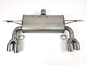 Тюнінг вихлопу  ( X5M F85 ) з насадками на BMW X5 F15 2013-2018 року