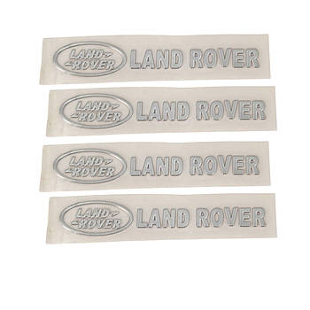 Наклейки металеві Land Rover, 4шт