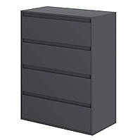 Комод Light 4 Графіт 81x102x42.5 см ТМ Art In Head