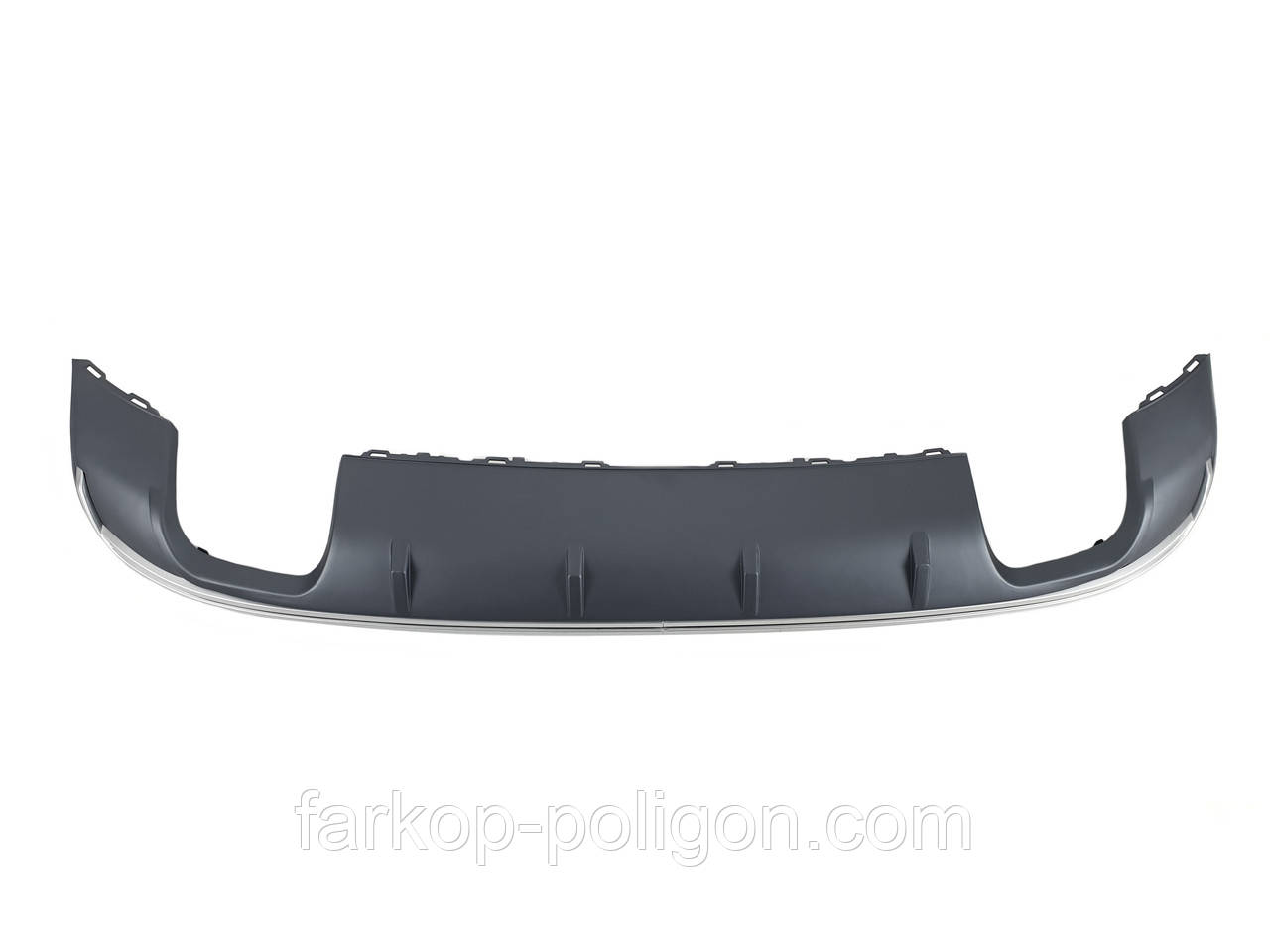 Дифузор ( заднього бампера ) Silver ( в стилі S3 00-00 ) Hatchback на AUDI A3 8V 2012-2016 року, фото 1