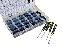 Набор уплотнительных колец O-Ring 1540 шт. (32 размера) + монтажные крючки, фото 2