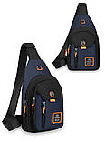 Новий стиль Барсетка сумка-слінг на груди для плече Унісекс ОПТ, фото 4