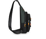 Новий стиль Барсетка сумка-слінг на груди для плече Унісекс ОПТ, фото 5