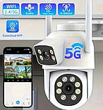 Вулична камера відеоспостереження Q30-6MP Dual IP з Wi-Fi, фото 6