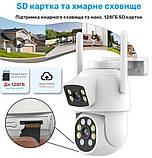 Вулична камера відеоспостереження Q30-6MP Dual IP з Wi-Fi, фото 7