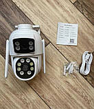 Вулична камера відеоспостереження Q30-6MP Dual IP з Wi-Fi, фото 9