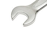 Ключ ріжковий MASTERTOOL COLD STAMPED 24х27 мм CrV DIN3110 SS 70-2427, фото 2